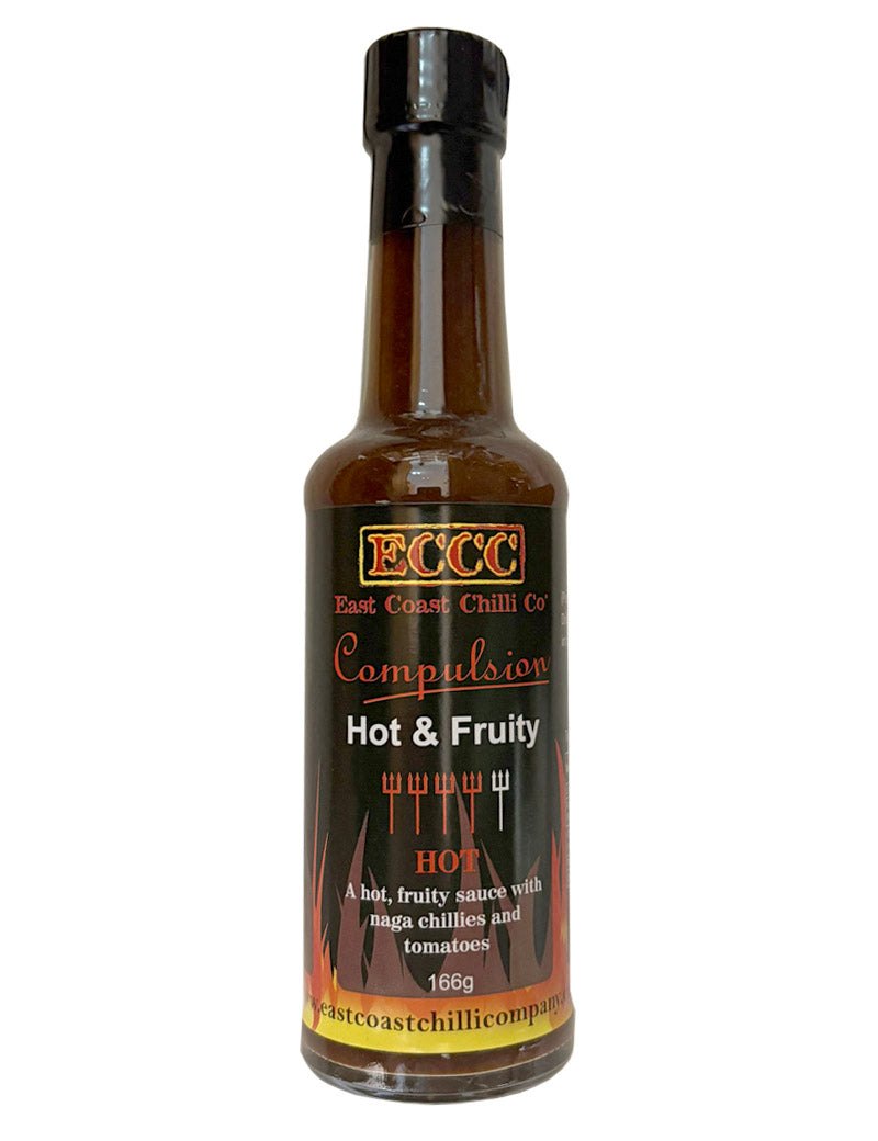 East Coast Chilli Co. 150ml Compulsion Hot & Fruity