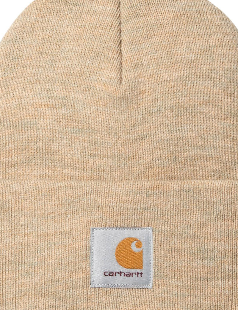Carhartt WIP Acrylic Watch Hat WIP Dusty H Heather Square Label