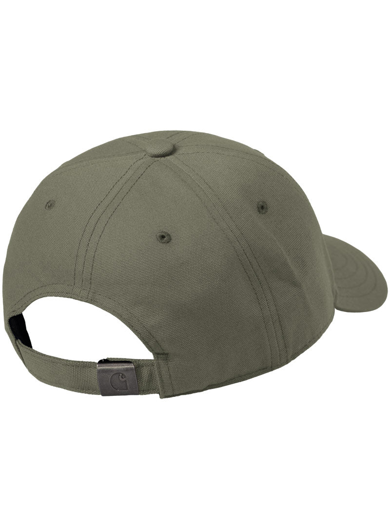 Carhartt WIP Canvas Script Cap Leaf Tourmaline Back