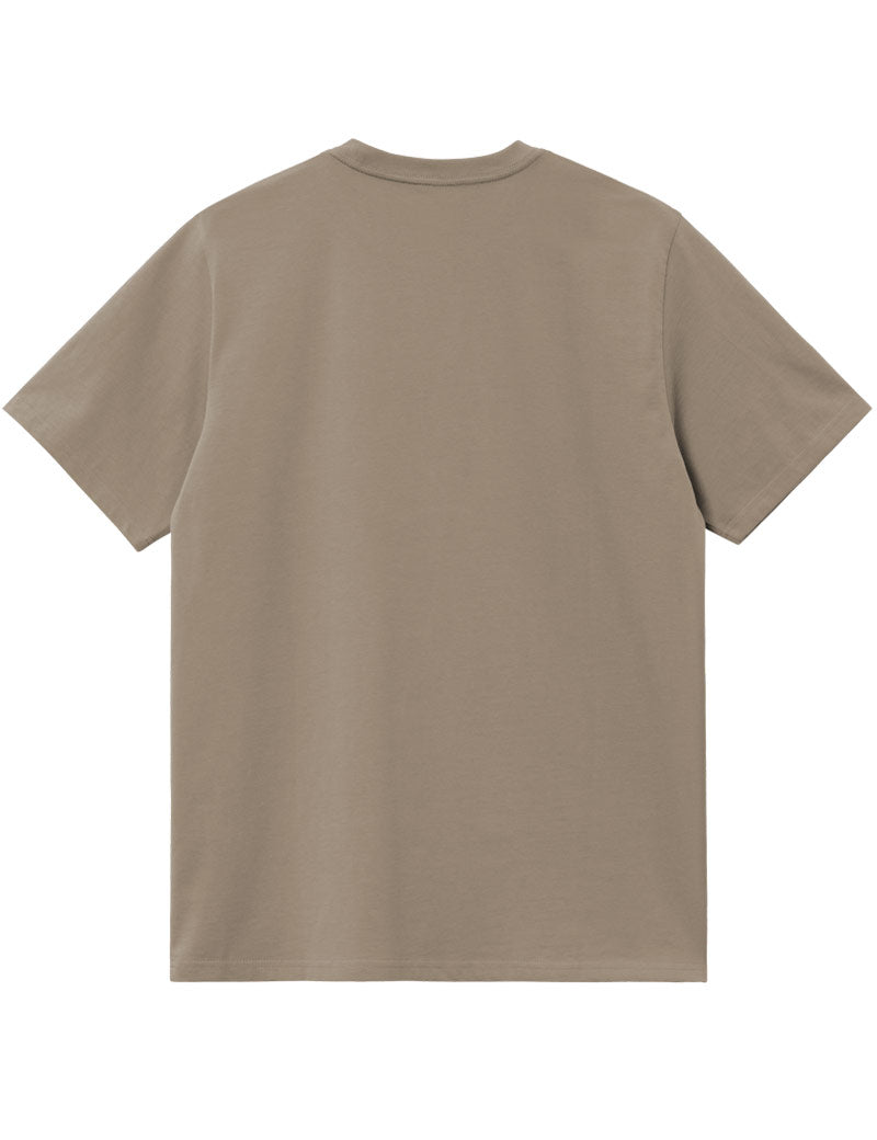 Carhartt WIP Pocket Short Sleeve T-Shirt Iroko Back