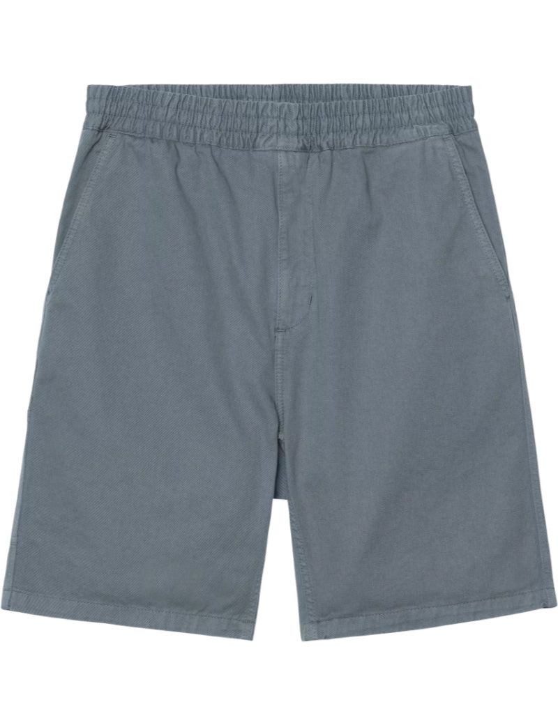 Carhartt WIP Flint Shorts Cozy Blue Garment Dyed