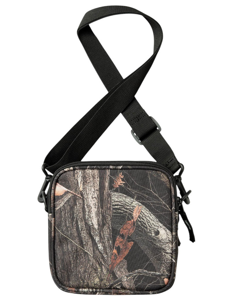 Carhartt Wip Essentials Bag Camo Feather Tree & Black Back View