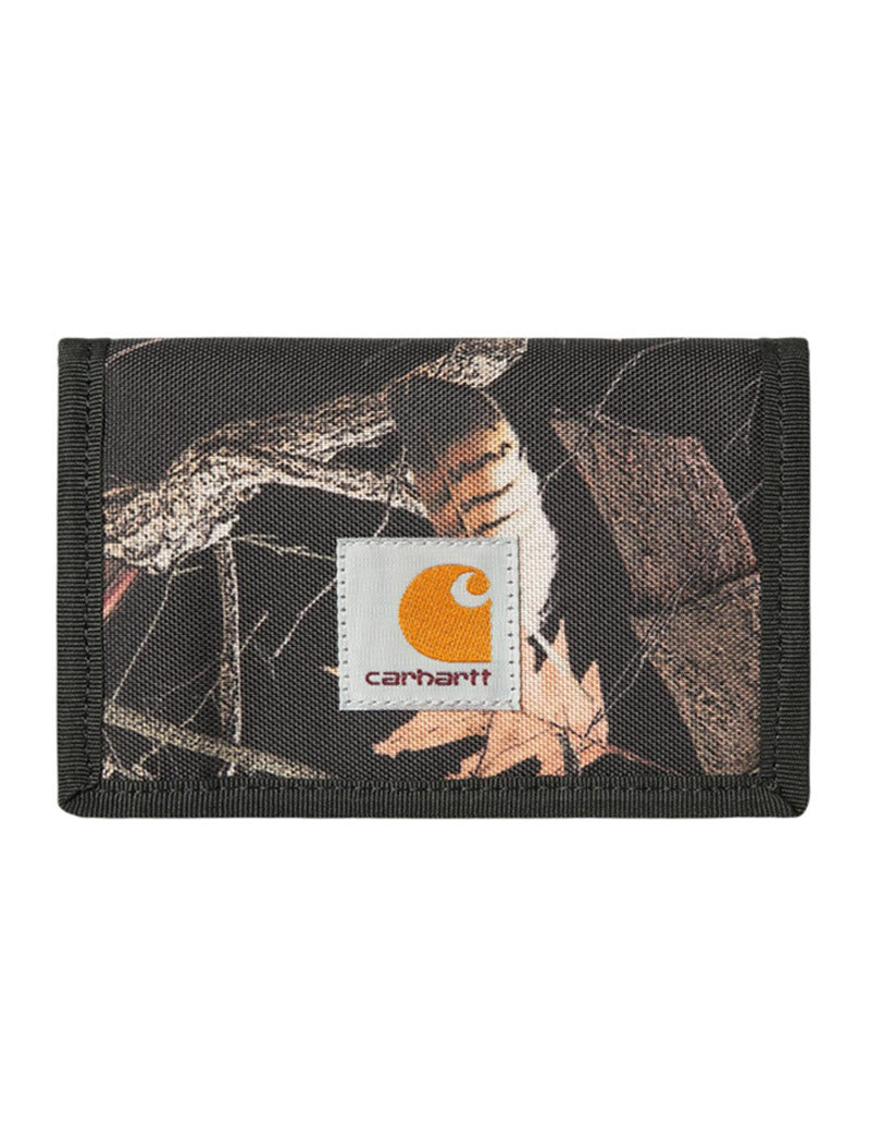 Carhartt WIP Alec Wallet Camo Feather Tree & Black Main