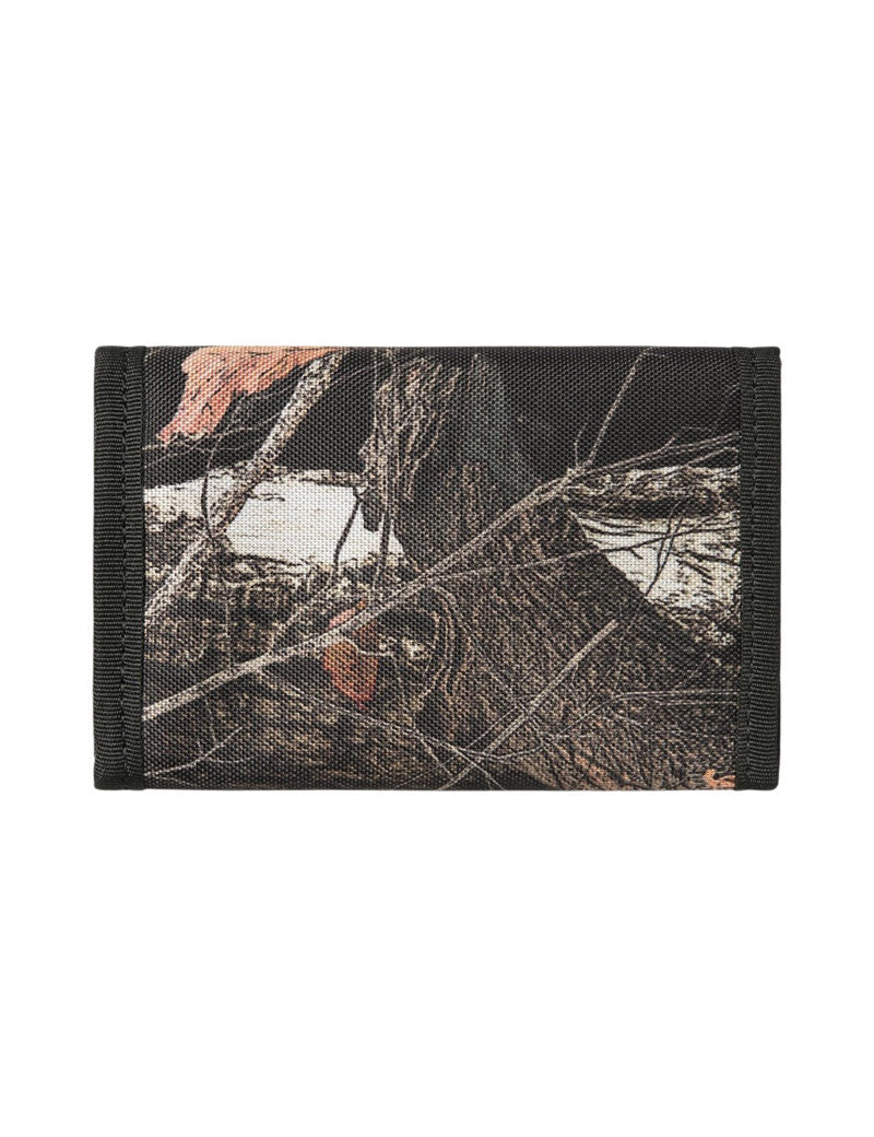 Carhartt WIP Alec Wallet Camo Feather Tree & Black Back View