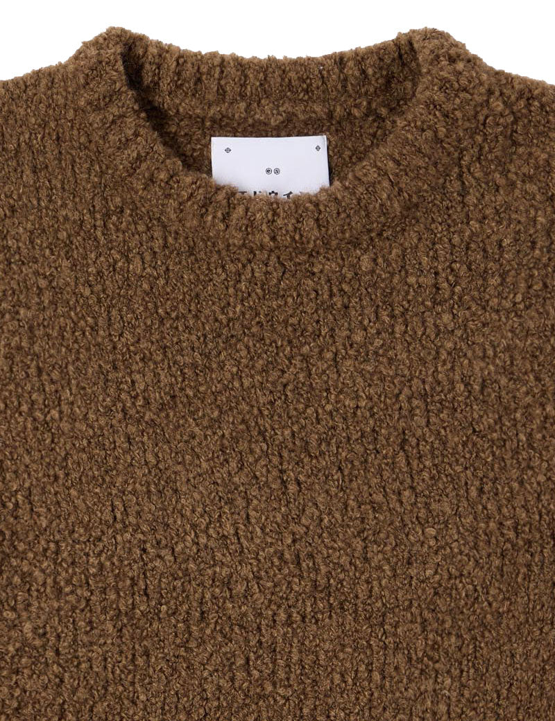 Edwin Dun Textured Sweater Taupe