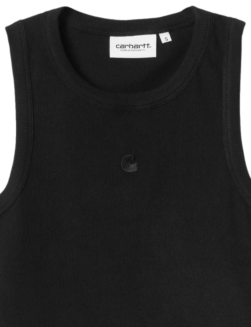 Carhartt WIP W' Philips A-Shirt Black Embroidered Logo