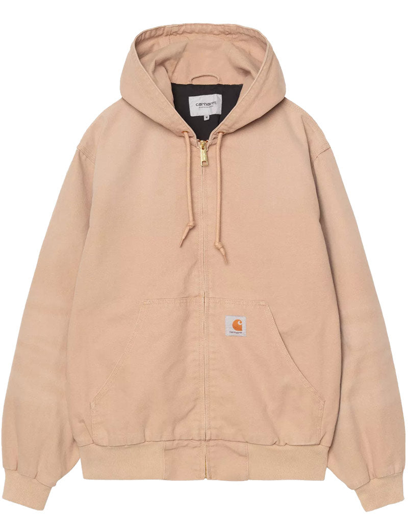 Carhartt WIP OG Active Jacket Dusty H Brown, Stone Canvas