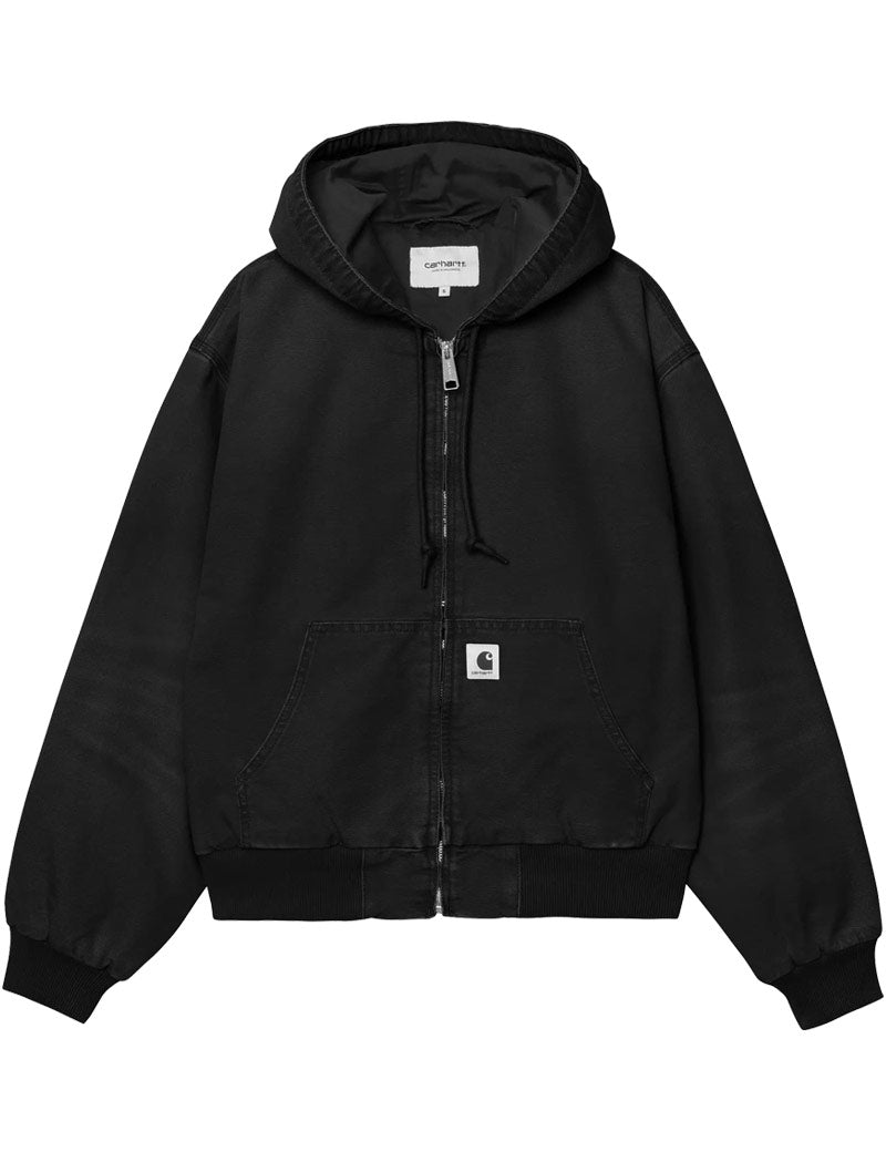 Carhartt WIP W' OG Active Jacket Black, Stone Canvas