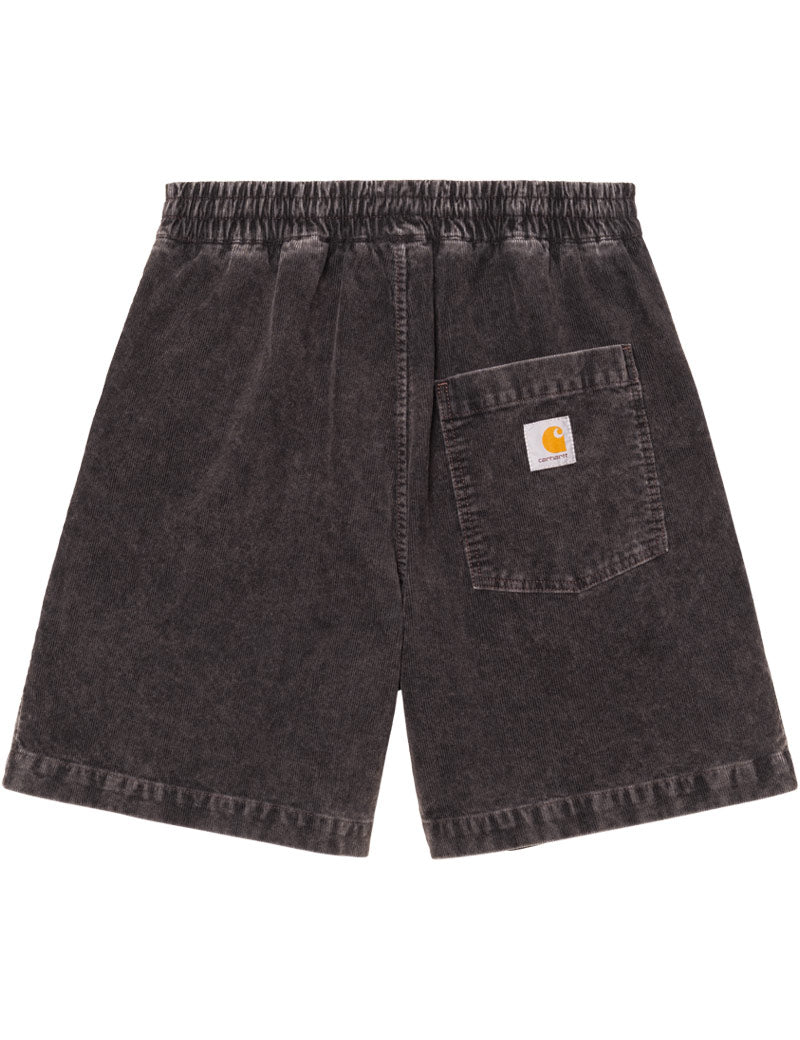 Carhartt WIP Reynold Corduroy Shorts Shale Dusky Washed Back