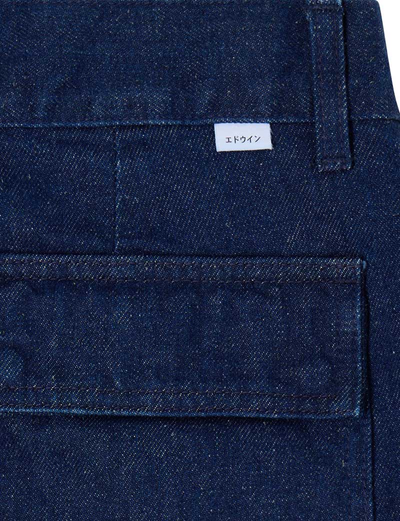 Edwin W' Nora Pant Blue Rinsed