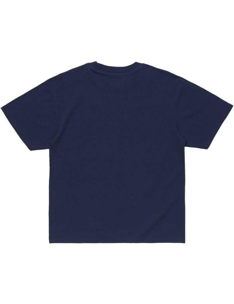 Edwin Sun T-Shirt Maritime Blue Back View