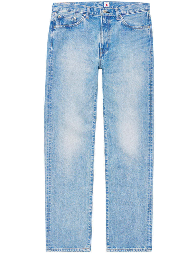 Edwin Regular Straight Jeans Blue Mid Light Used