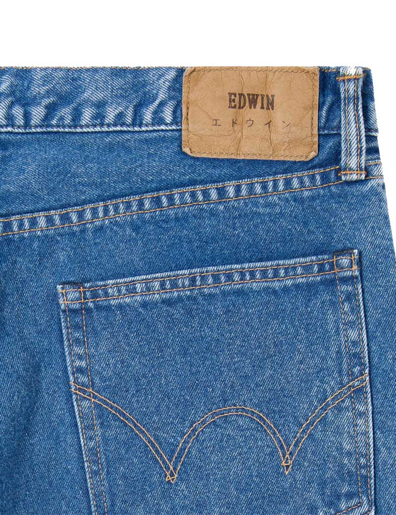 Edwin Loose Fit Kaihara Jeans Blue Mid Light Used