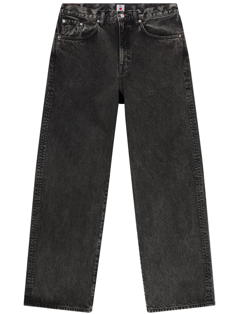 Edwin Wide Pant Jeans Black Mid Dark Used