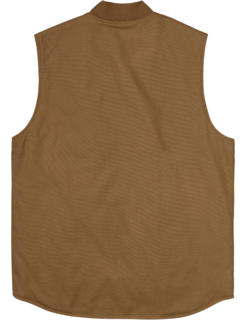 Carhartt WIP Classic Vest Dearborn Canvas Hamilton Brown Rigid