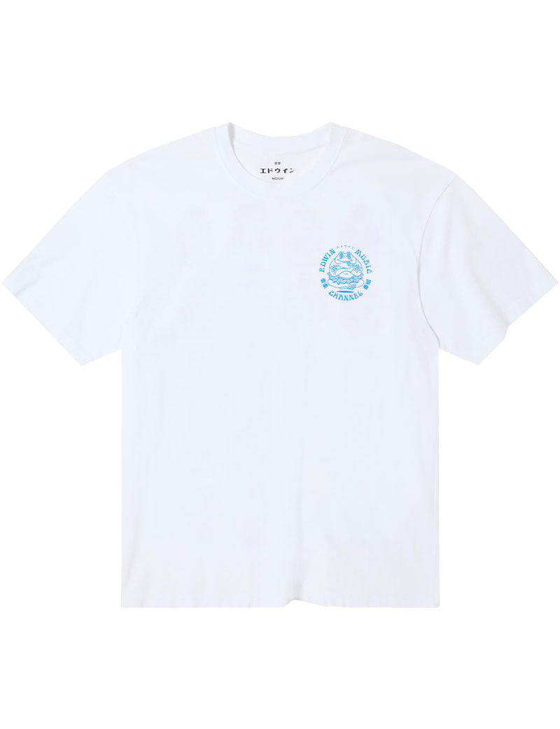Edwin EMC Various T-Shirt White Garment Washed