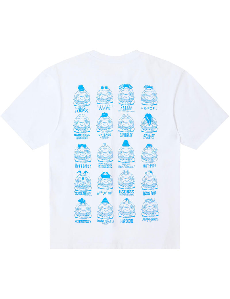 Edwin EMC Various T-Shirt White Garment Washed