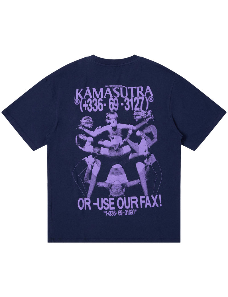 Edwin Kamasutra T-shirt Maritime Blue