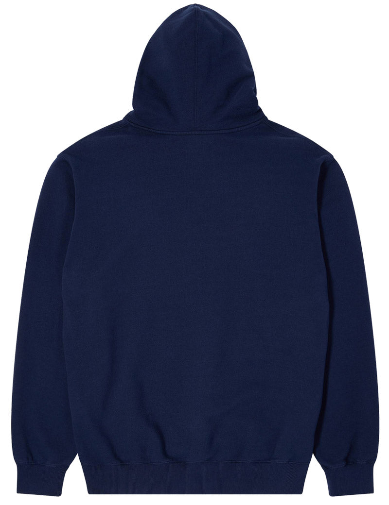 Edwin Sunset on Fuji San Hoodie Sweat Maritime Blue