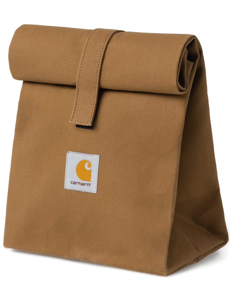 Carhartt WIP Lunch Bag Hamilton Brown Front