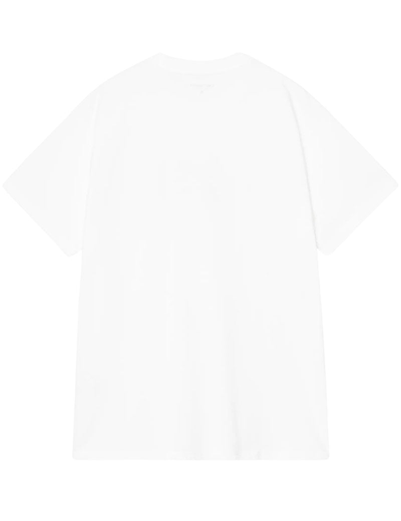Carhartt WIP Short Sleeve Impact T-Shirt White Back View