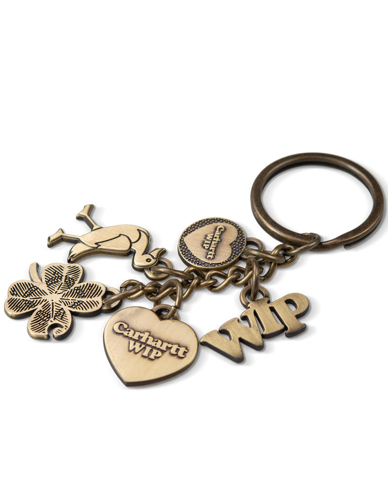 Carhartt WIP Charms Keychain Gold