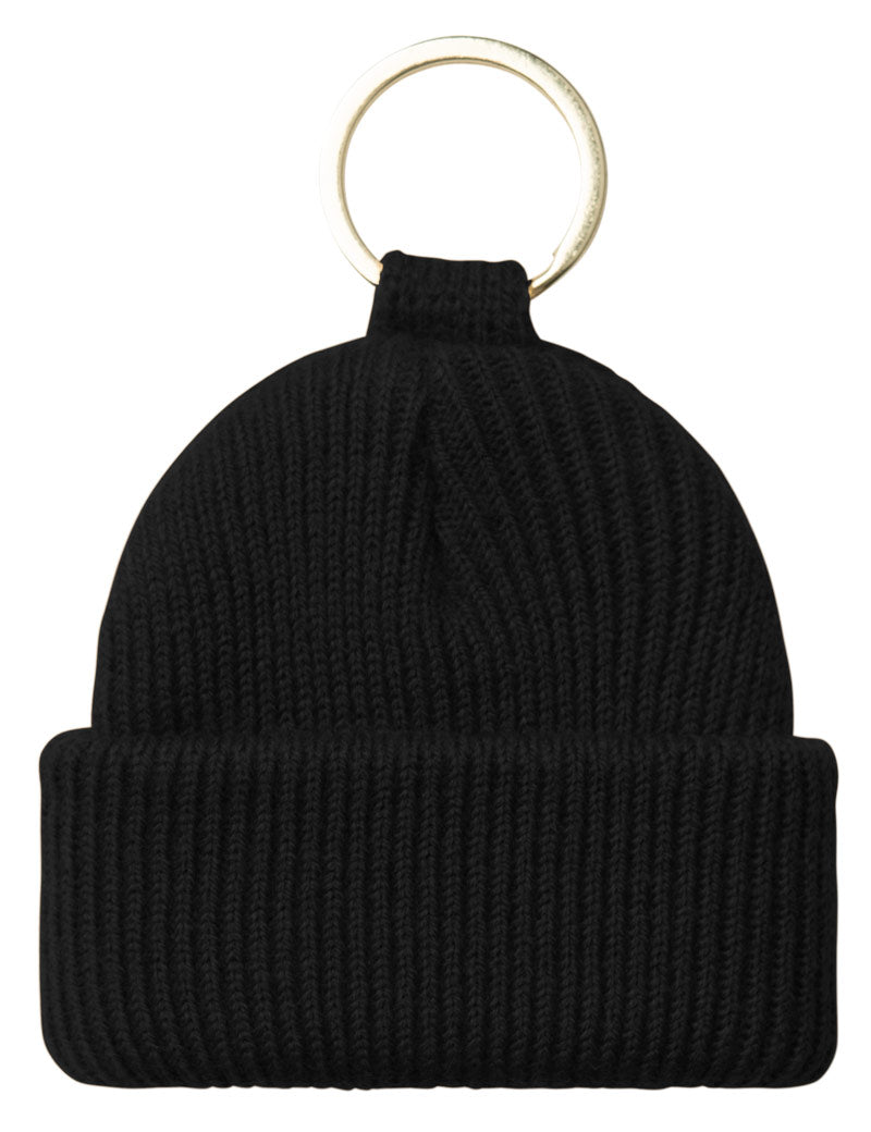 Carhartt WIP Mini Watch Hat Keychain Black Back