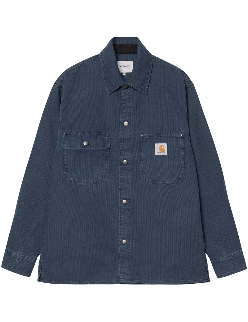 Carhartt WIP Parrish Shirt Jacket Blue Stone Washed