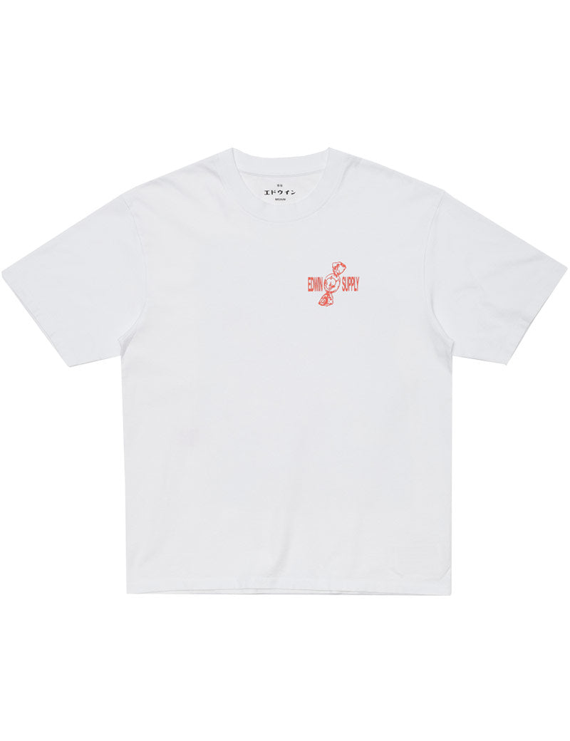 Edwin Sorry Tokyo T-Shirt White