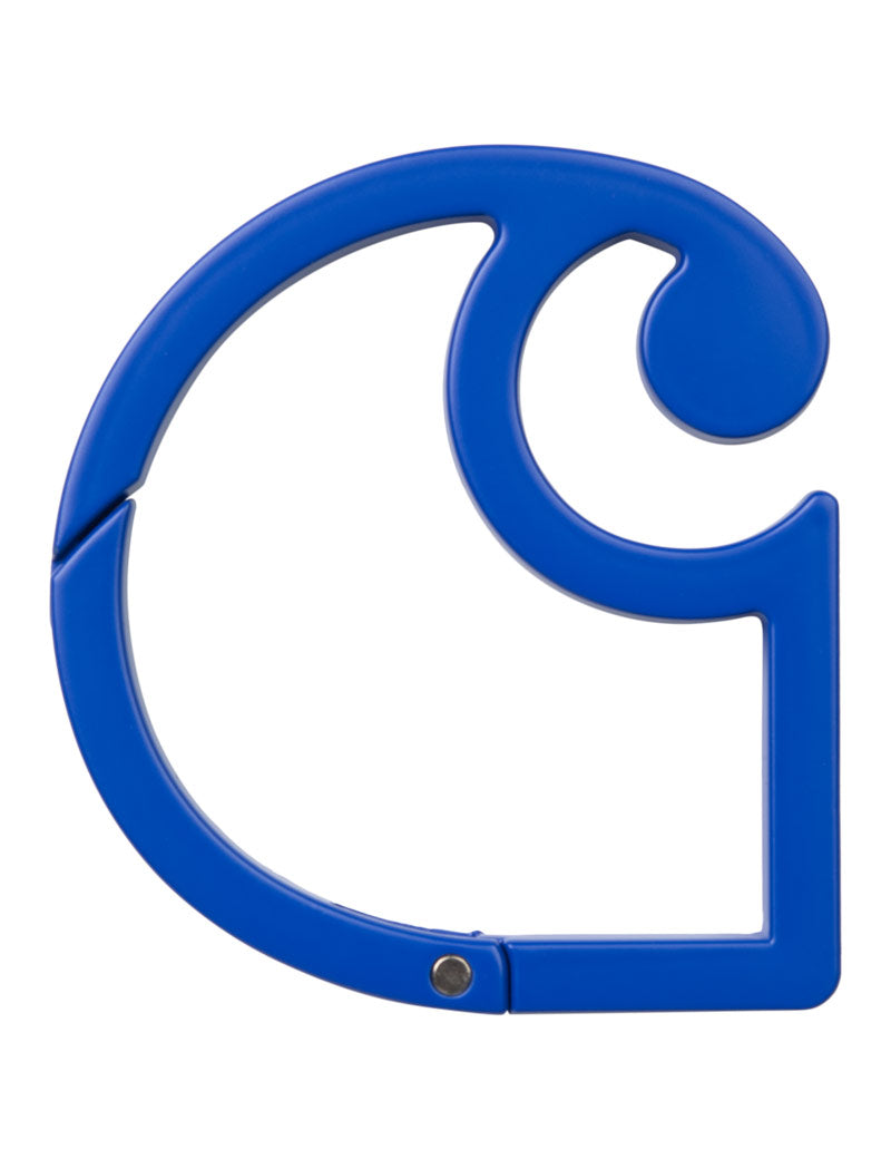 Carhartt WIP C-Logo Carabiner Blue Front