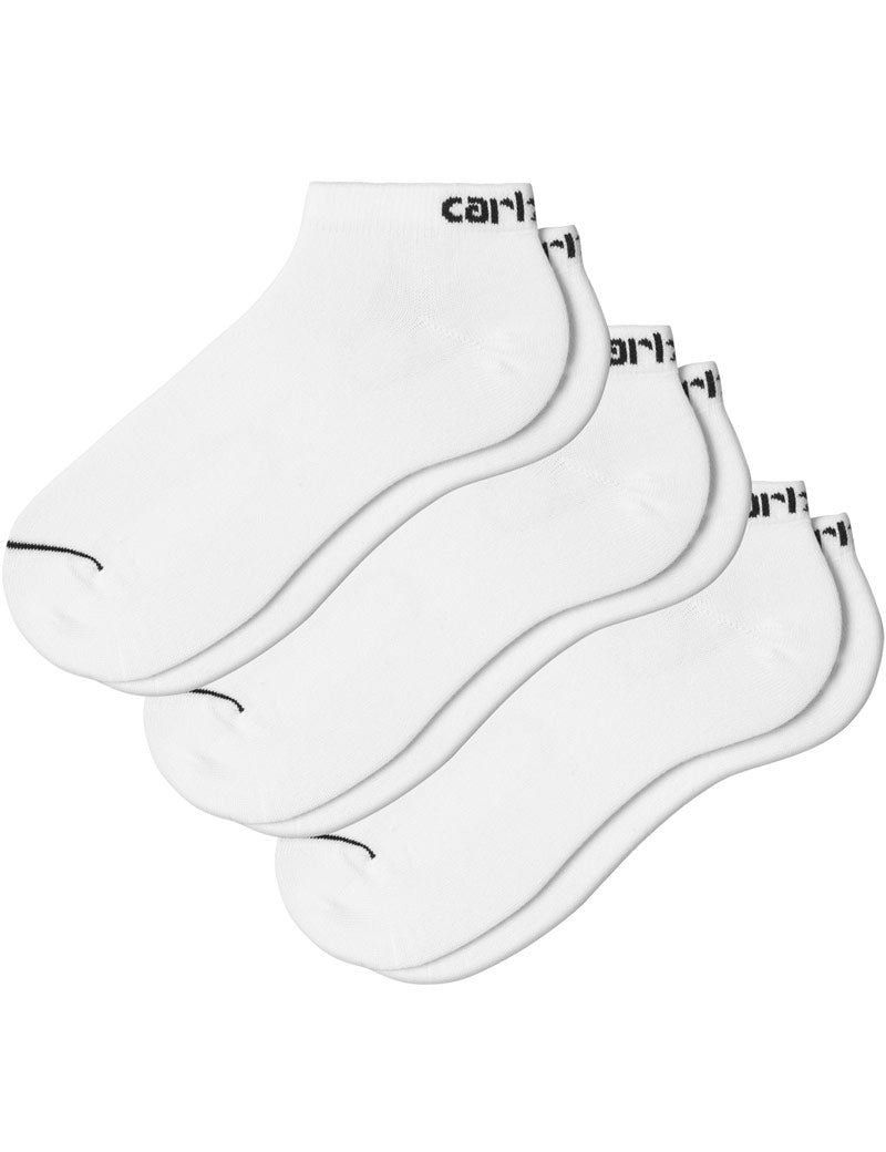 Carhartt WIP Script Sneakers Socks White And Black