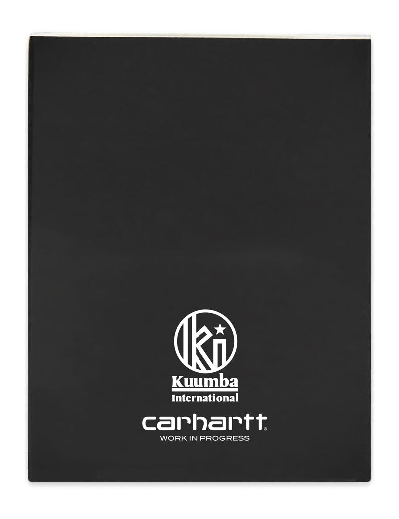 Carhartt WIP X Kuumba Locked Cone Incense White Black Packaging