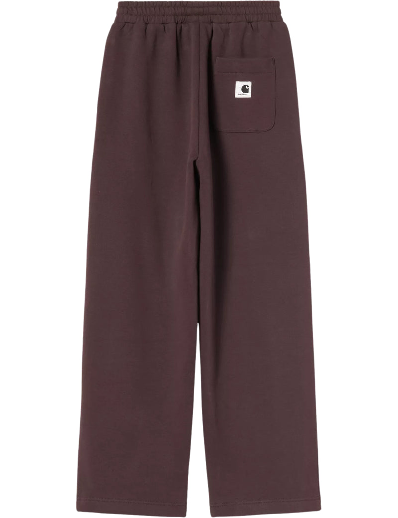 Carhartt WIP Women's Cassie Sweat Pant Palisander & Silver Back View