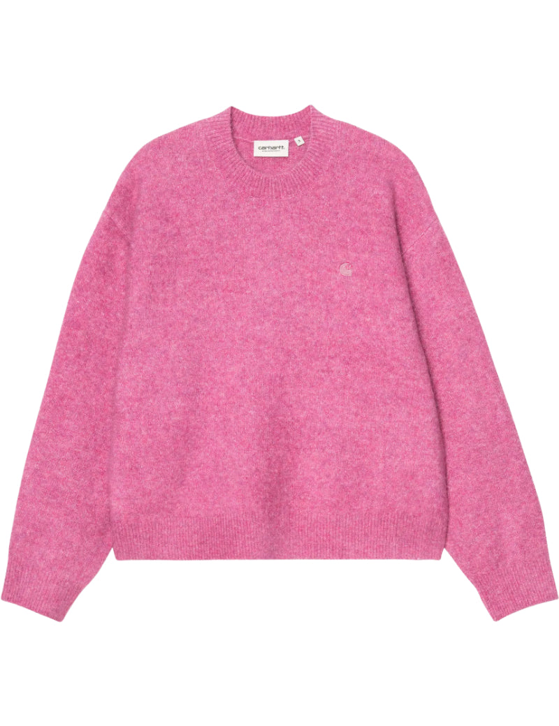 Carhartt WIP W' Curtis Sweater Tangled Hortensia Main