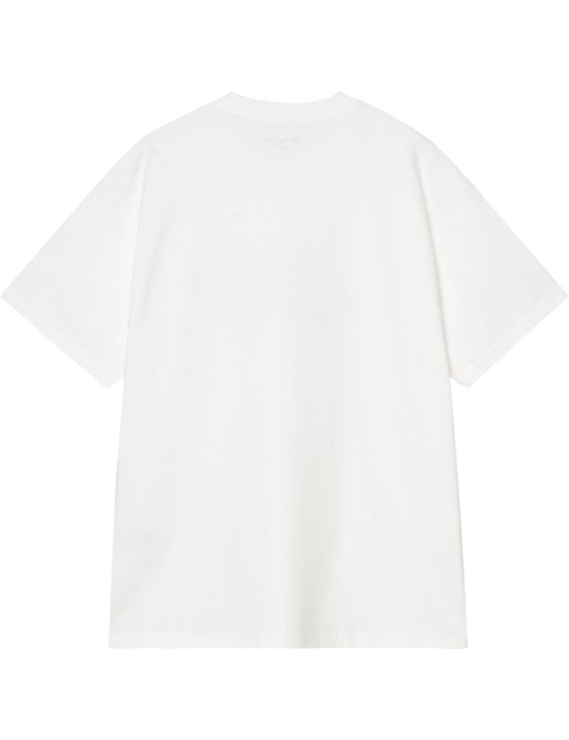 Carhartt WIP S/S Fromage T-Shirt White Back View