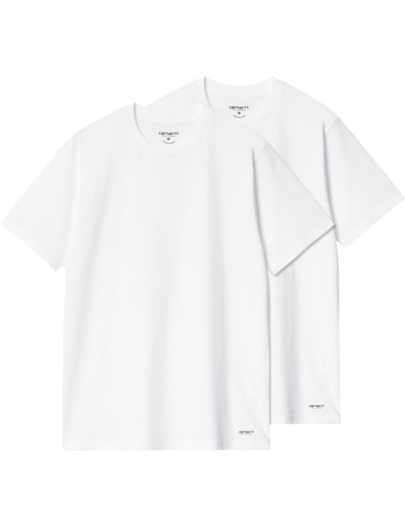 Carhartt WIP Standard Crew Neck T-Shirt Two Pack White