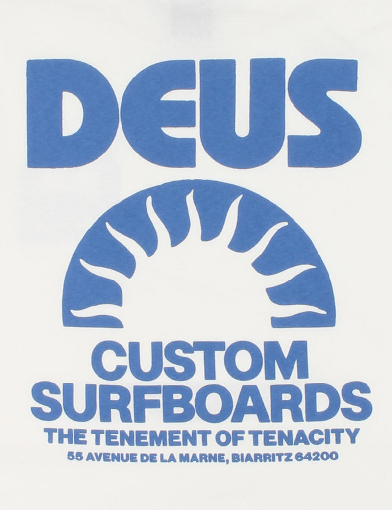 Deus Ex Machina Melodies T-Shirt Vintage White