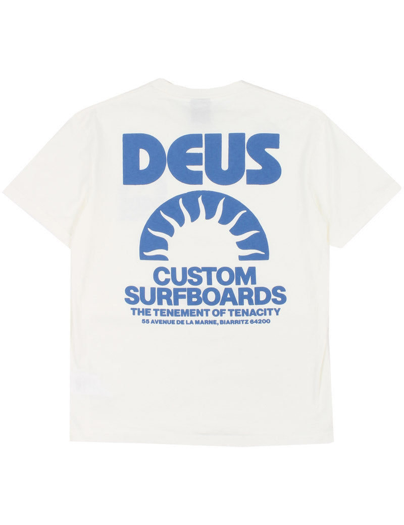 Deus Ex Machina Melodies T-Shirt Vintage White