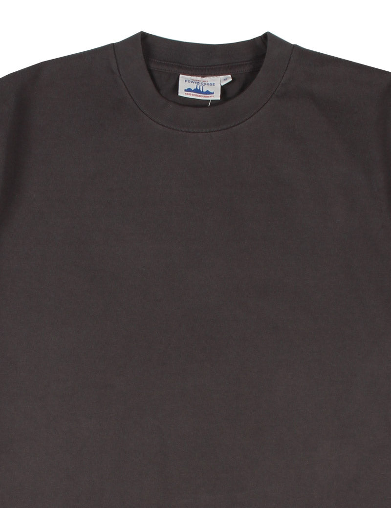 Power Goods Super Weight T-Shirt Washed Black