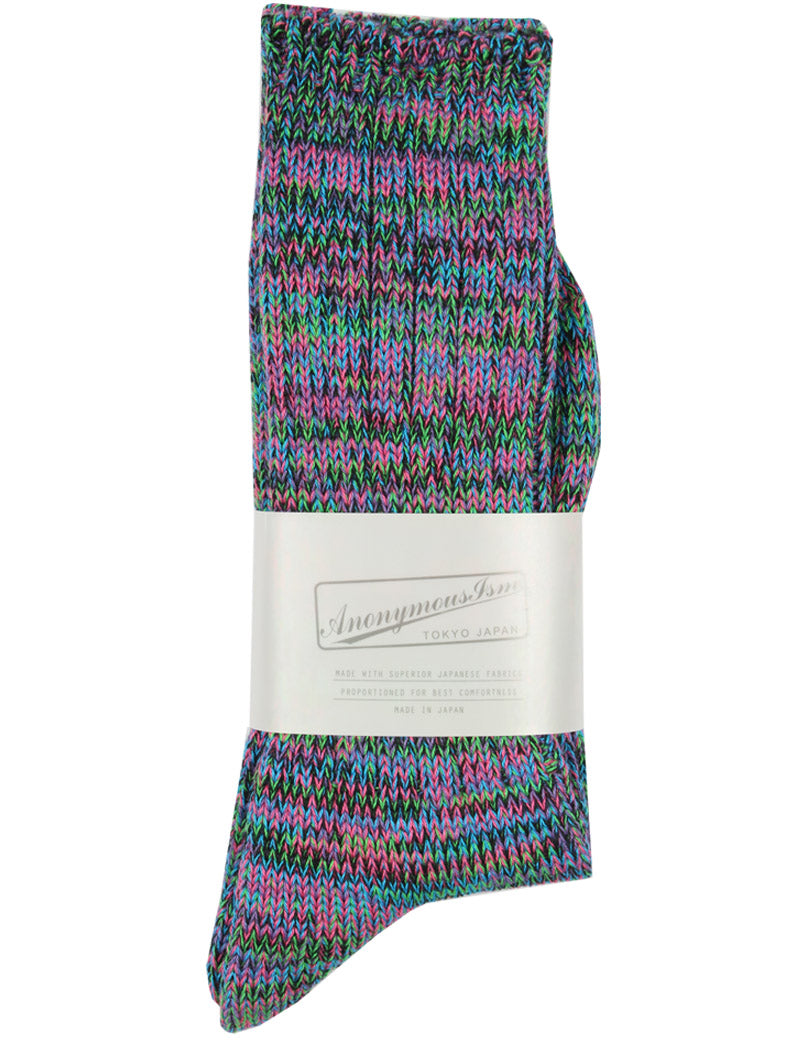 Anonymous Ism 5 Colour Mix Crew Socks Multi 90