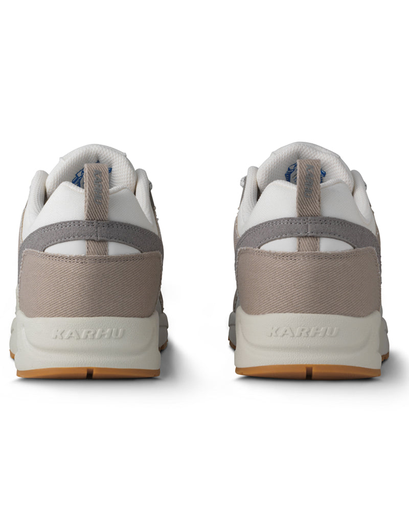 Karhu Fusion 2.0 Trainers Atmosphere And Blanc De Blanc Heel View