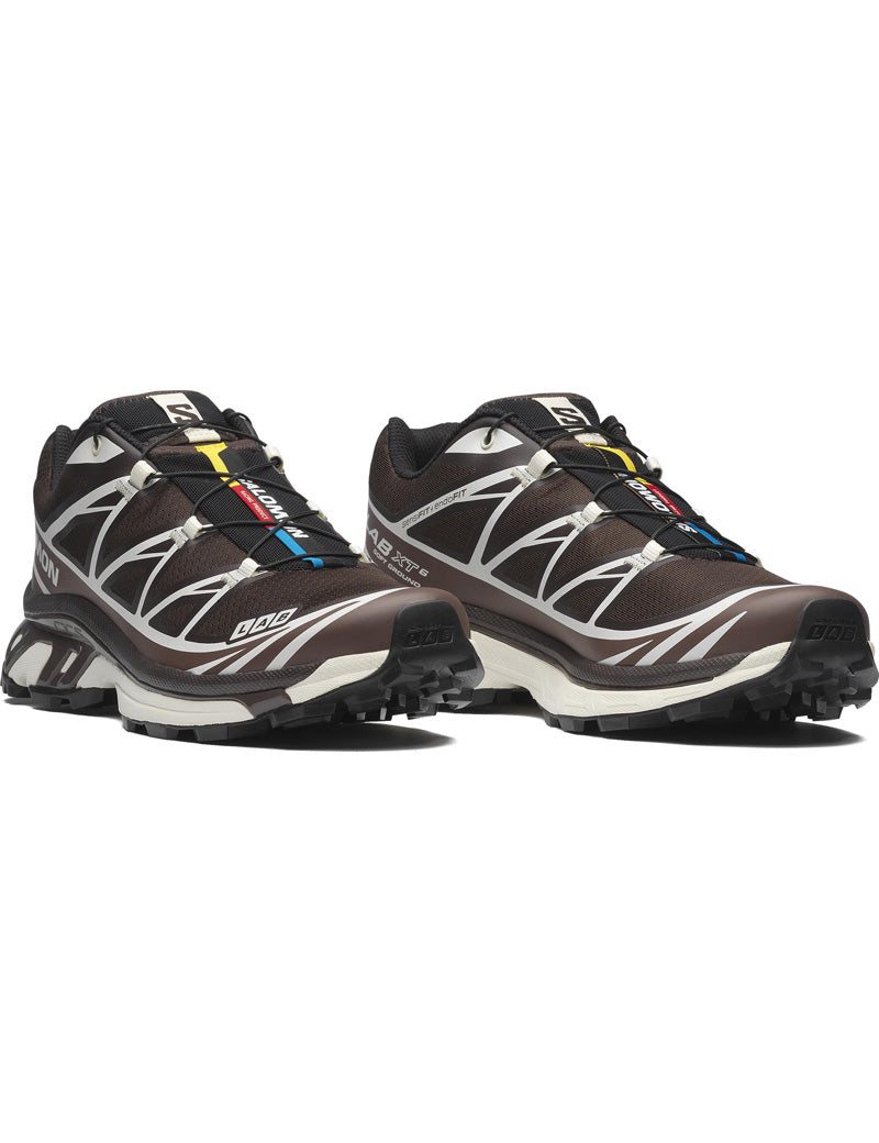Salomon XT-6 Trainers Black Coffee Roast Vanilla