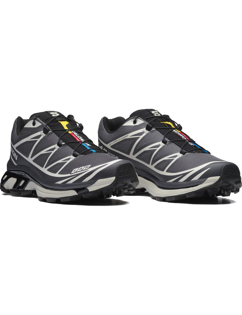 Salomon XT-6 LAB Trainers Black Asphalt Castlerock Angle