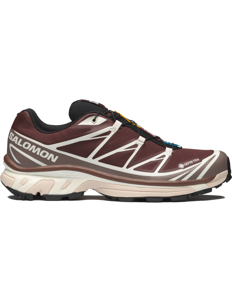 Salomon XT-6 LAB GTX GORE-TEX Trainers Bitter Chocolate, Iron & Vanilla Ice Main