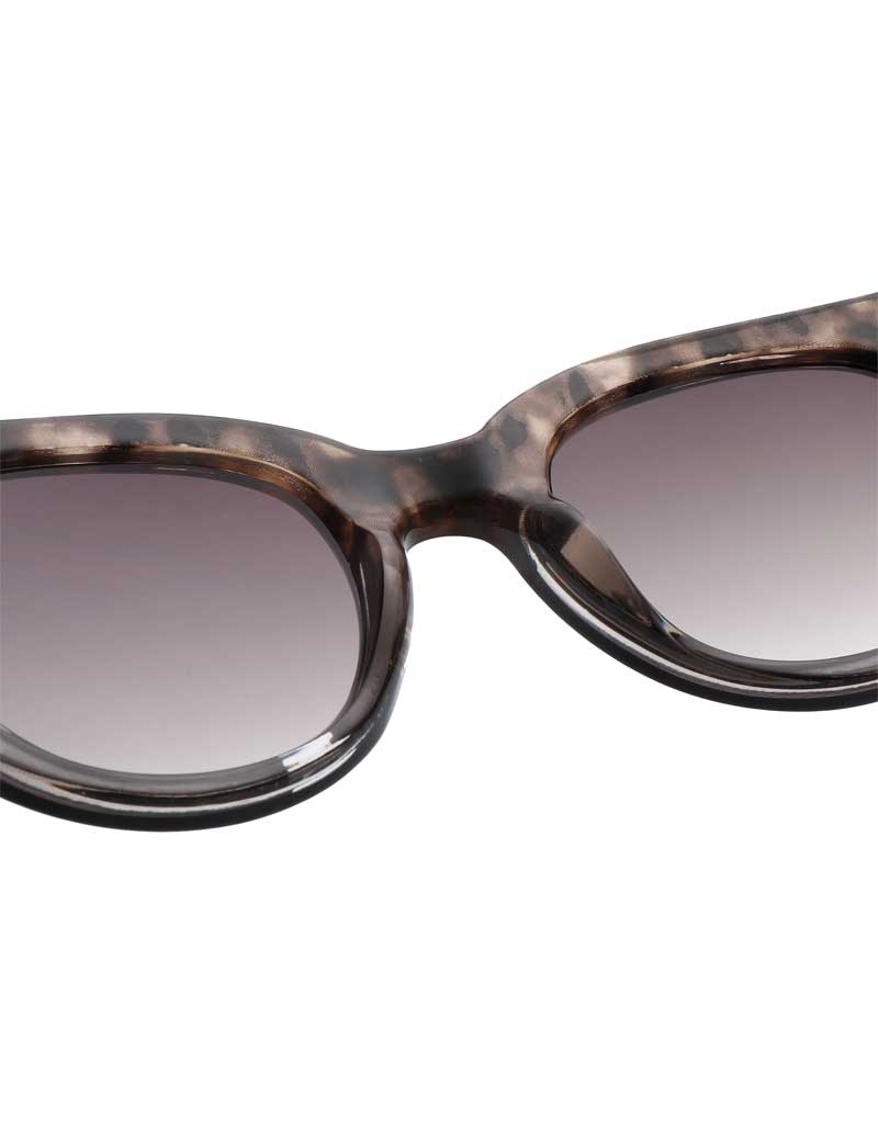 A.KJAERBEDE LILLY SUNGLASSES COQUINA GREY TRANSPARENT