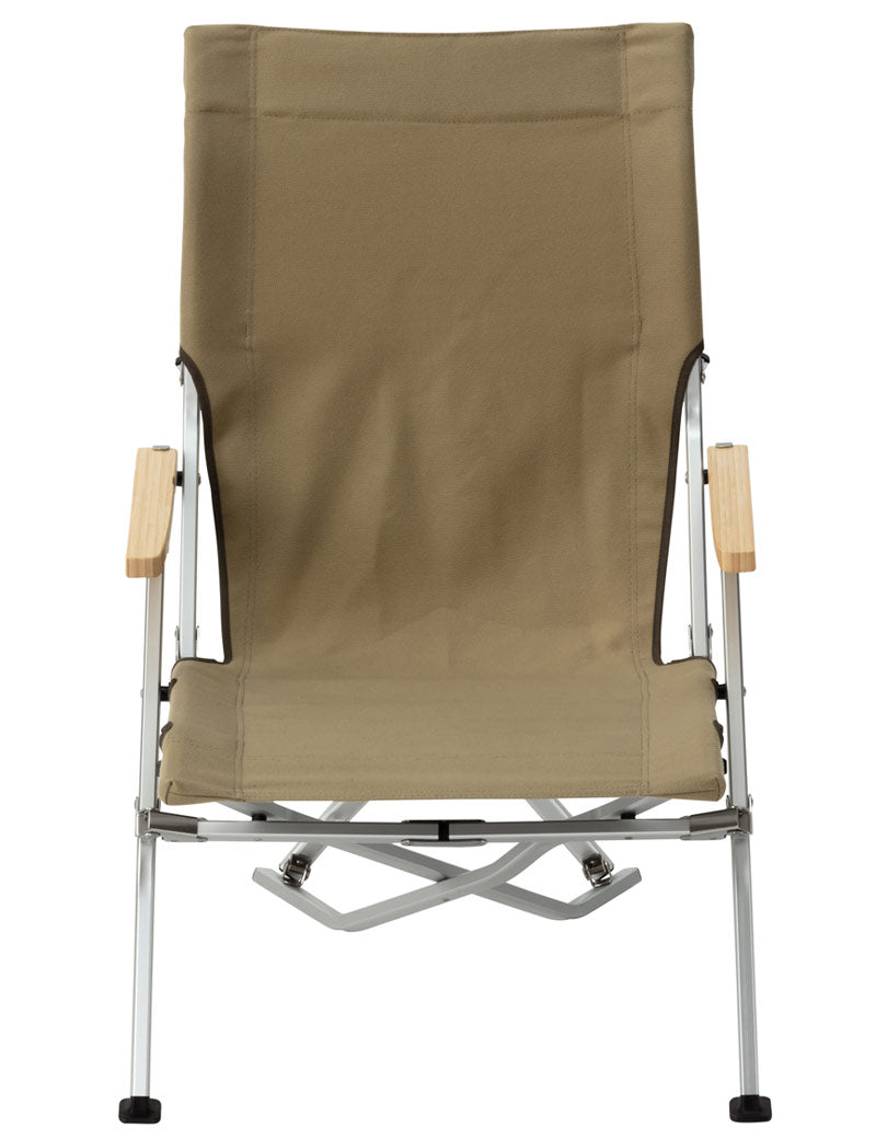 Snow Peak Low Beach Chair Khaki