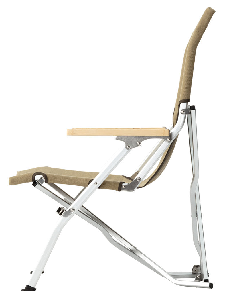Snow Peak Low Beach Chair Khaki