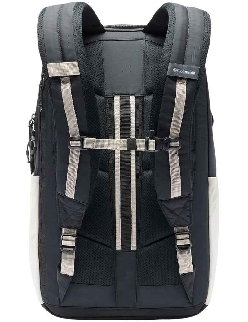 Columbia Landroamer Everyday Backpack Flint Grey, Black, Citron Haze Back View