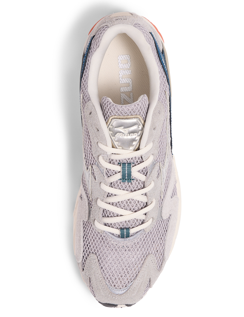 Mizuno Wave Rider 10 Trainers Harbor Mist, Dawn Blue, Sailor Blue Overhead View
