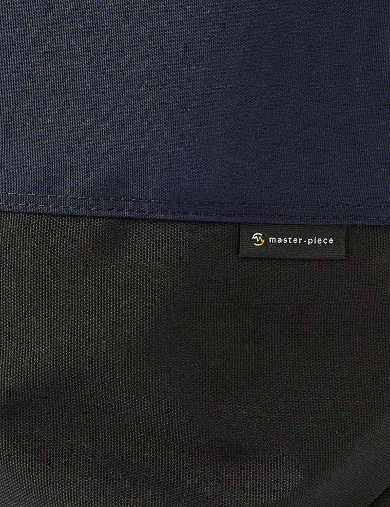 Universal Works X Master-Piece Large Tote Bag Black Recycled Tech Canvas